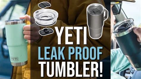 dropping yeti tumbler test|yeti cup leak test.